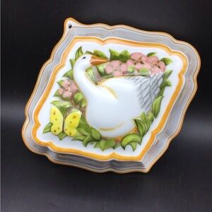 Franklin Mint Porcelain Jello Mould Wall Hanging